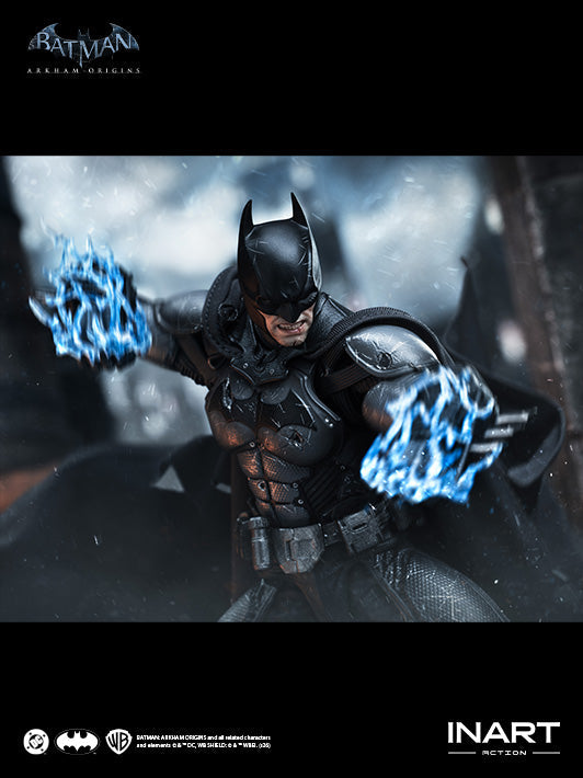 INART Arkham Origins Batman (Battle Damaged Version) 1/12 Action Figure