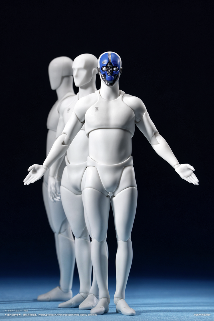 CRE Series: Neuron-Tech Manikin Bioroid Troy 021 1/12 Action Figure