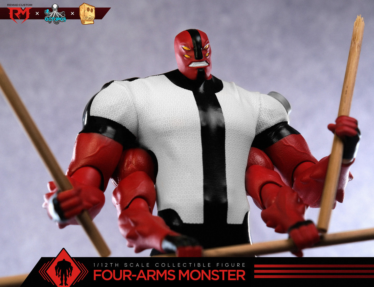 Dial Hero RM031 Four-Arms Monster 1/12 Scale Action Figure