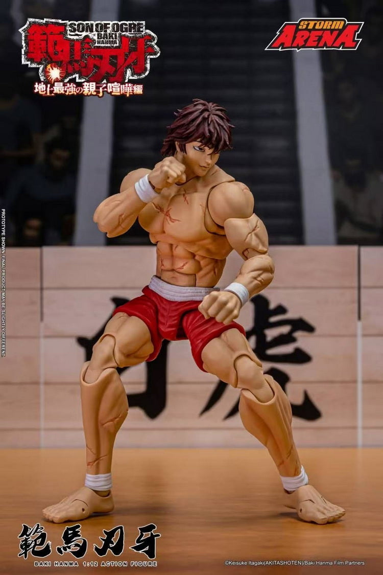 Baki Hanma: Son of Ogre Storm Arena Baki Hanma 1/12 Scale Action Figure
