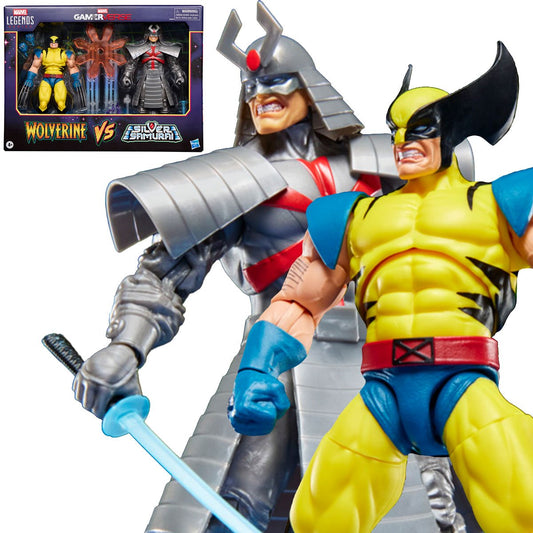 [Pre-Order] Marvel Legends Series Gamerverse Wolverine vs. Silver Samurai 6-Inch Action Figures
