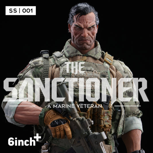 6Inch+ The Sanctioner SS001 1/12 Action Figure