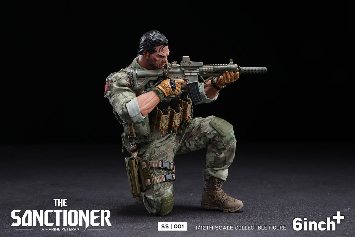 6Inch+ The Sanctioner SS001 1/12 Action Figure