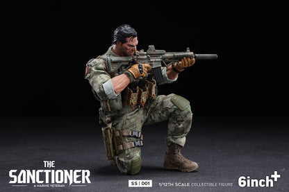 6Inch+ The Sanctioner SS001 1/12 Action Figure