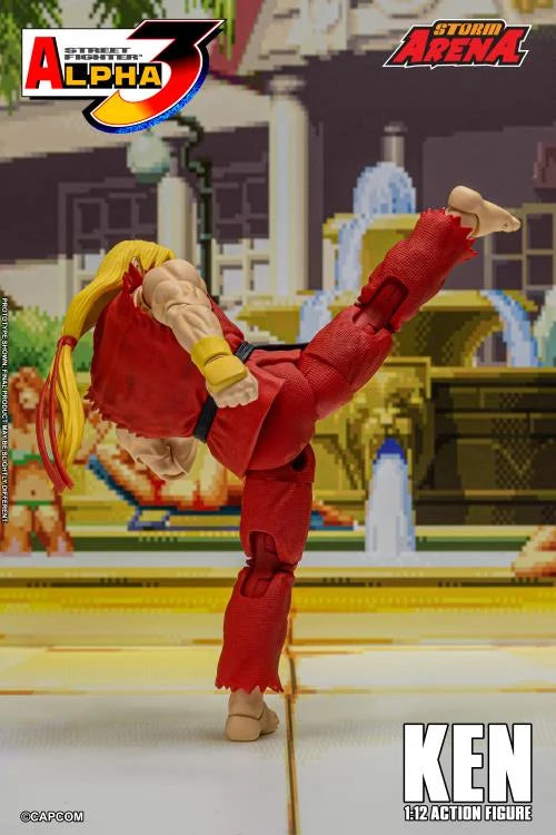 Ultra Street Fighter 3 Ken 1/12 Scale Action Figure