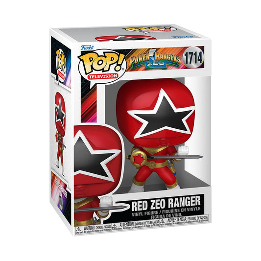 [Pre-Order] Pop! Television: Power Rangers Zeo Red Zeo Ranger