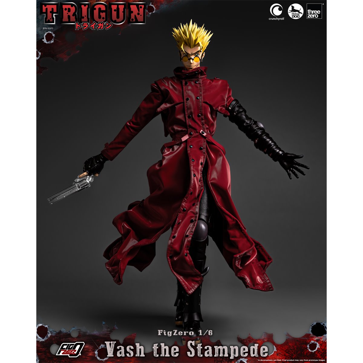 Trigun Vash the Stampede FigZero 1:6 Scale Action Figure
