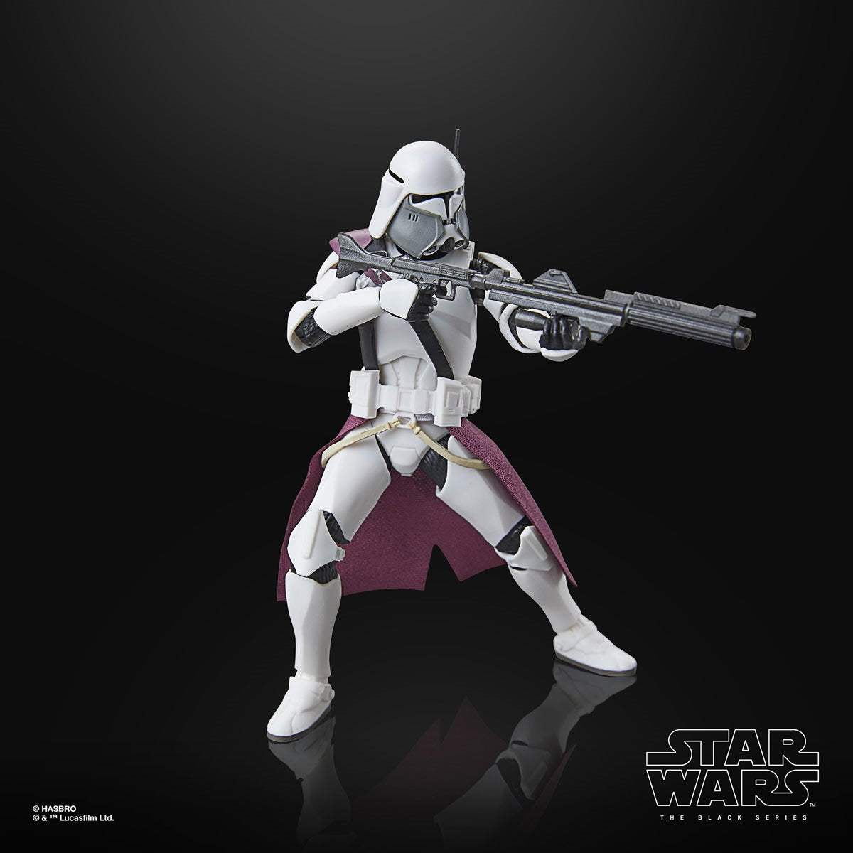 Star Wars The Black Series Clone Commander Bacara Acton Figure