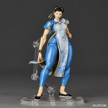 Street Fighter 6 Chun-Li Revoltech Amazing Yamaguchi Action Figure