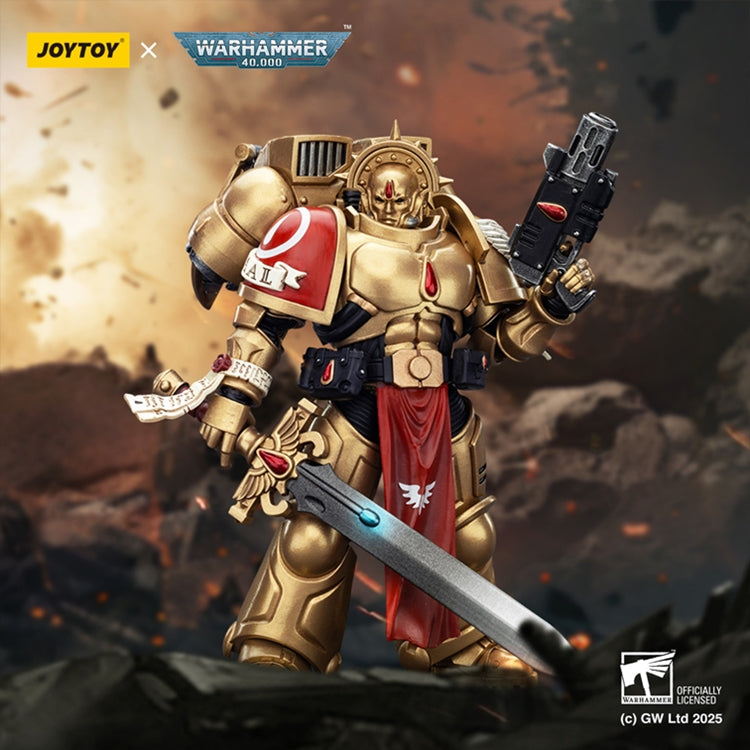 Warhammer 40,000 Blood Angels Sanguinary Guard 1 with Pistol Blade 1:18 Scale Action Figure