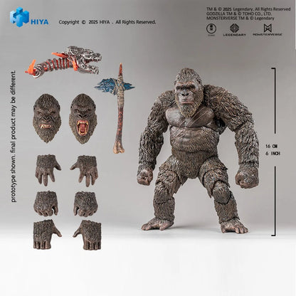 Godzilla King of the Monsters Kong 2.0 Exquisite Basic Series None Scale 6-Inch Action Figure