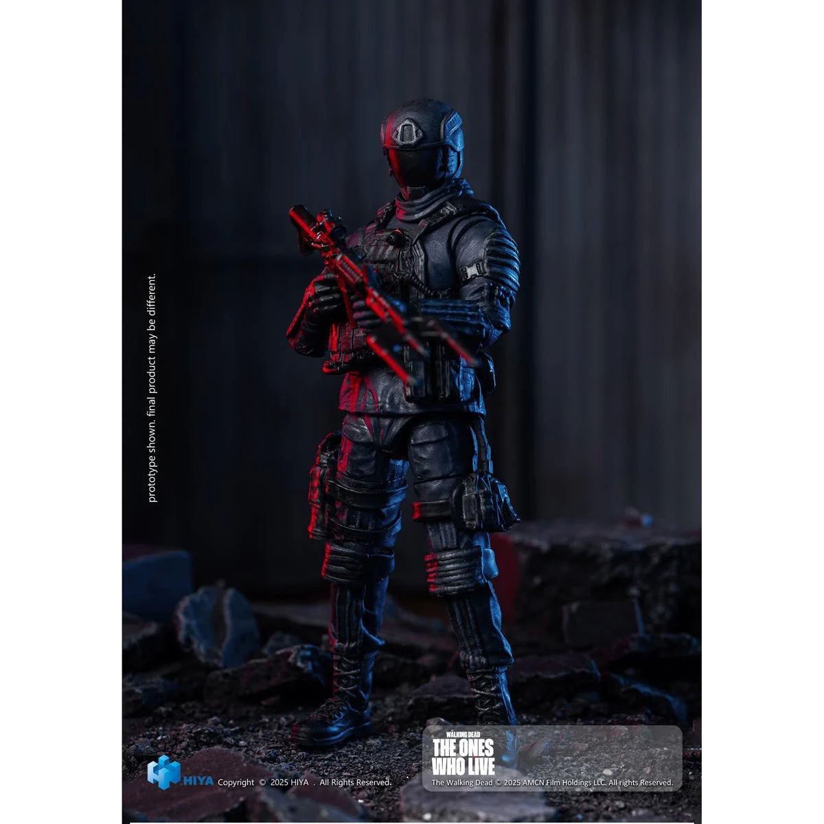 The Walking Dead The Ones Who Lived CRM Soldier Exquisite Mini Series 1:18 Scale Action Figure