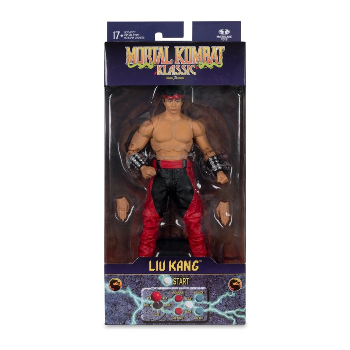 Mortal Kombat Klassic Liu Kang 7-Inch Action Figure