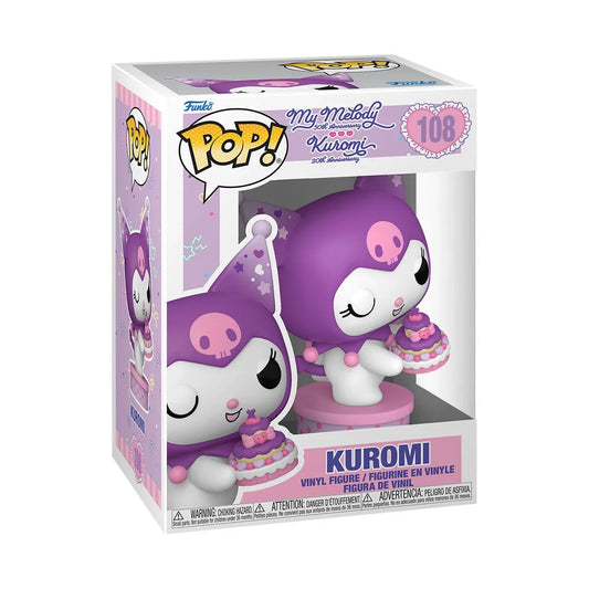 [Pre-Order] Pop! Sanrio: Hello Kitty and Friends Kuromi 20th Anniversary Kuromi with Cake