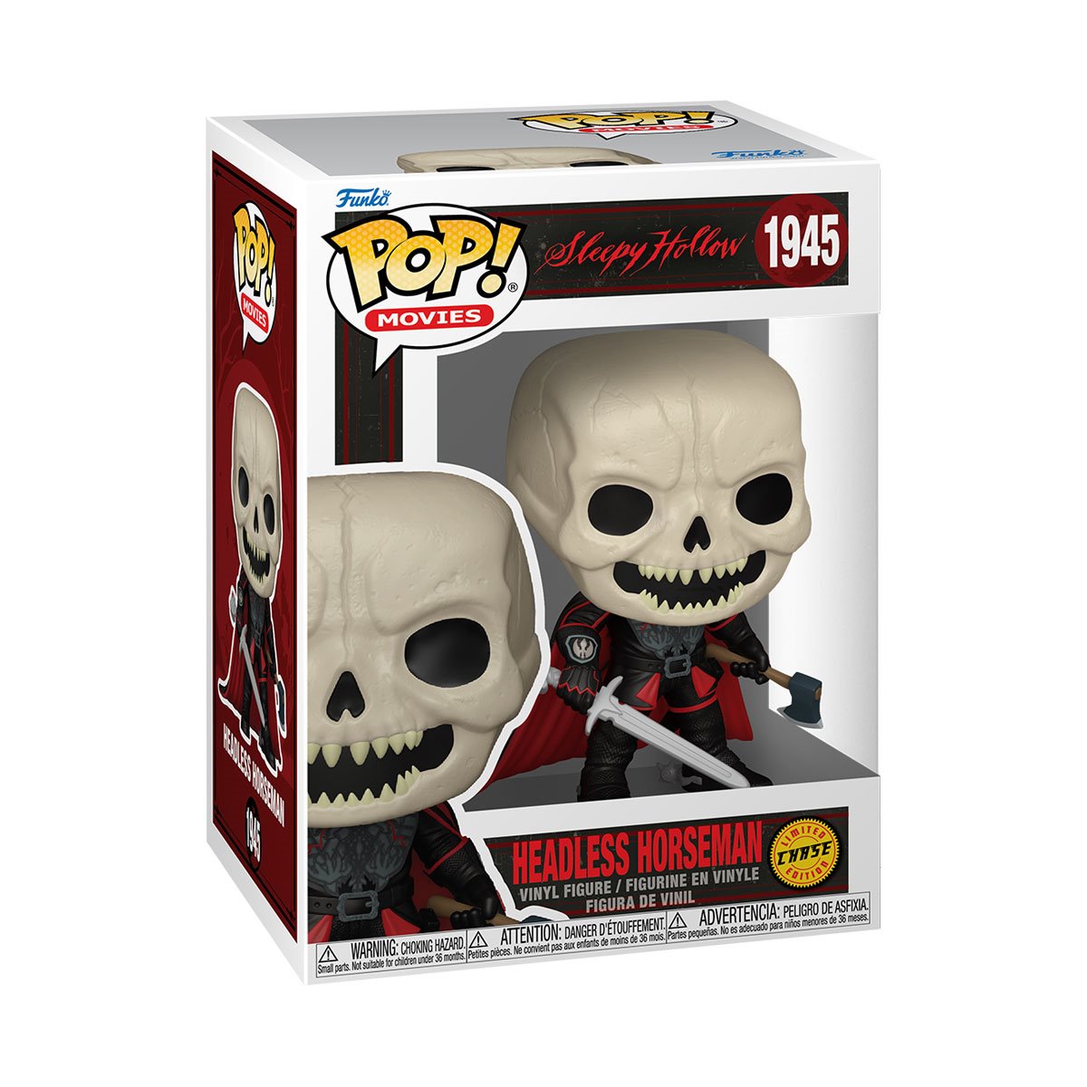 Pop! Movies: Sleepy Hollow Headless Horseman 1/6 Odds in Chase