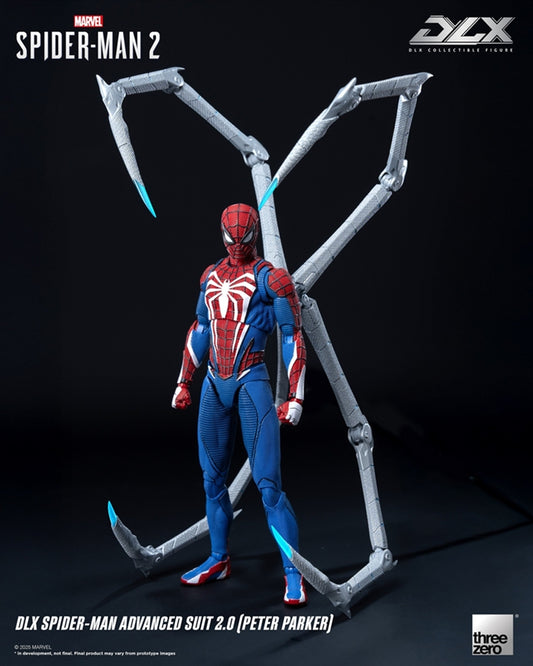 [Pre-Order] Marvel's Spider-Man 2 DLX Spider-Man Advanced Suit 2.0 (Peter Parker) Action Figure
