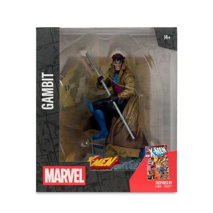 Marvel Collection Wave 6 Gambit X-Men #1 1:10 Scale Posed Figure with Scene