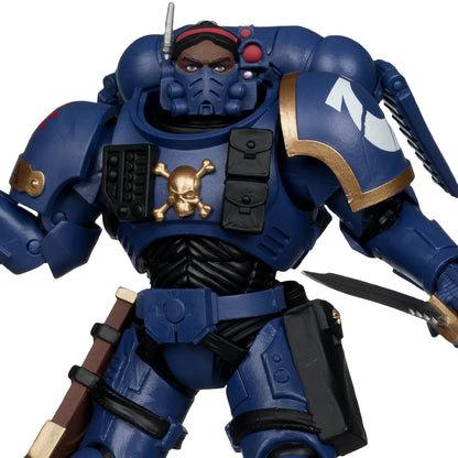 Warhammer 40,000 Wave 11 Ultramarines Lieutenant in Phobos Armour 7-Inch Scale Action Figure