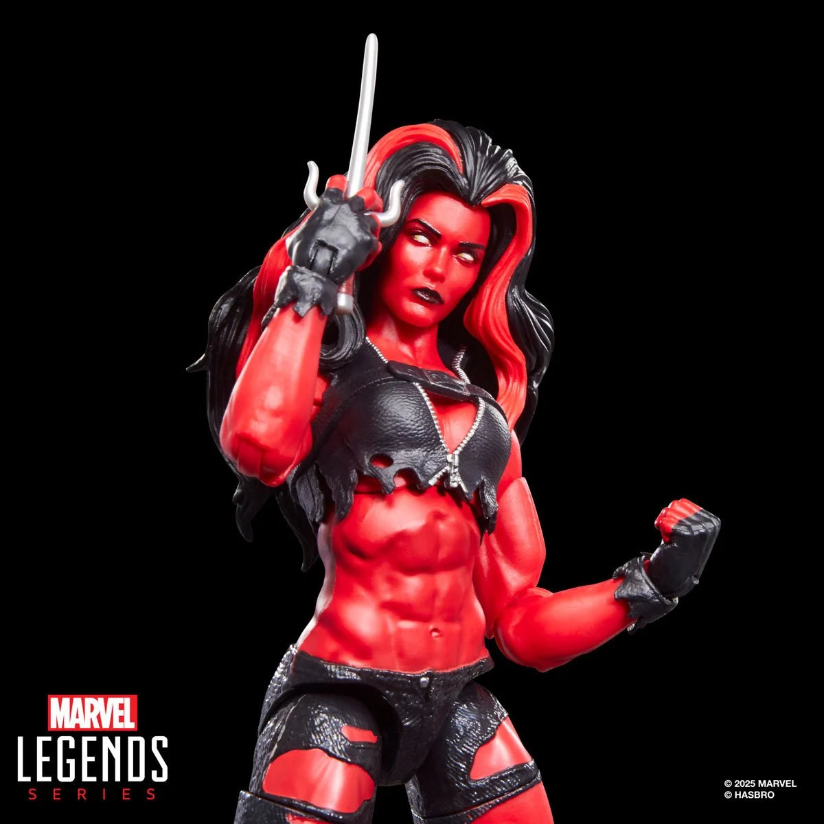 Marvel Legends Series Red She-Hulk 6-Inch Action Figure