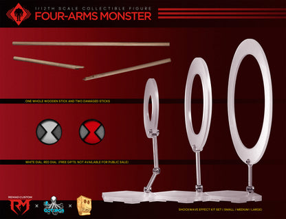 Dial Hero RM031 Four-Arms Monster 1/12 Scale Action Figure
