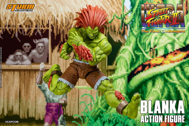 Ultra Street Fighter II Blanka 1/12 Scale Action Figure