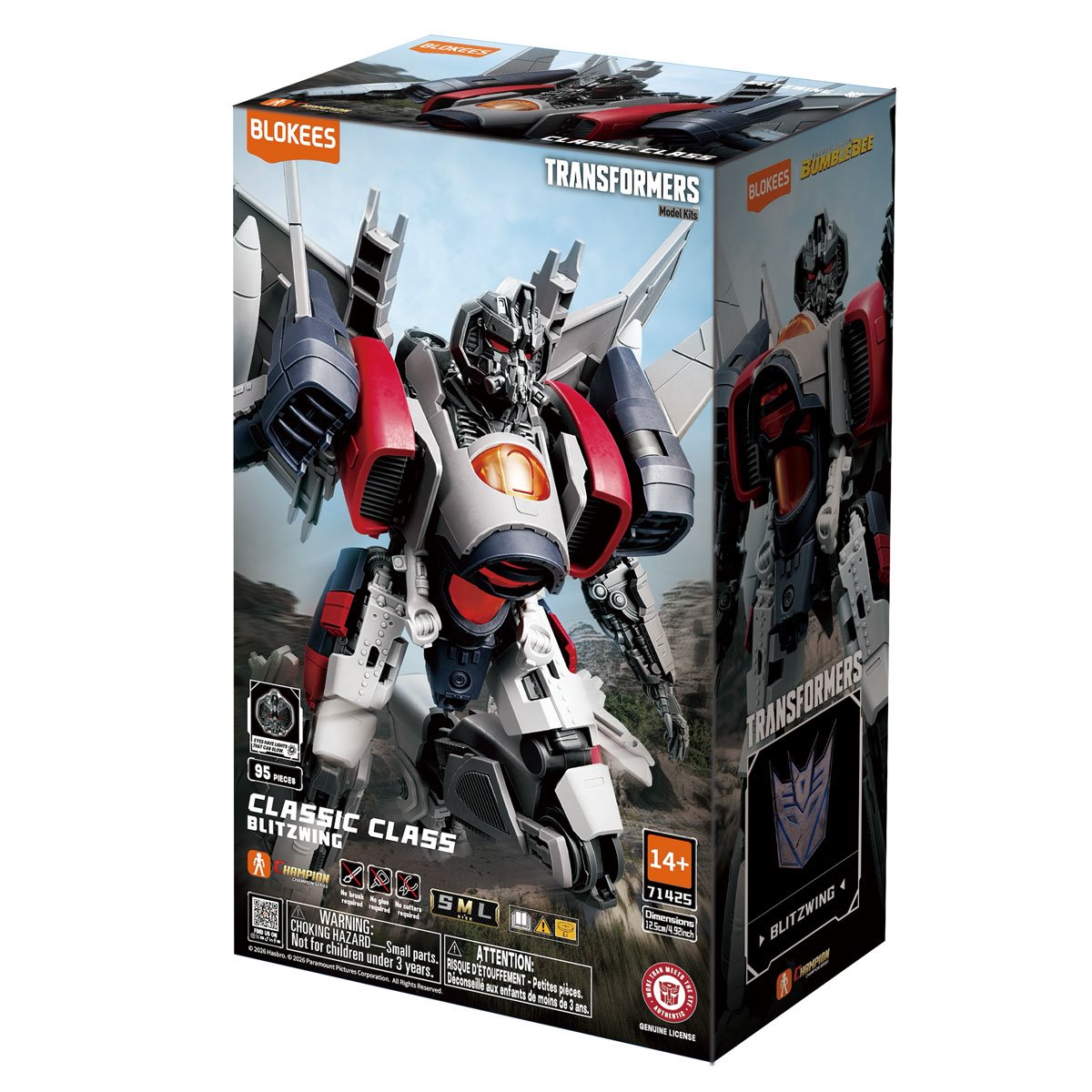 Transformers Classic Class Bumblebee Blitzwing CC25 Model Kit