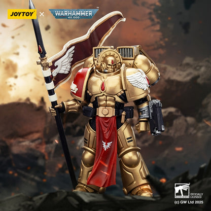 Warhammer 40,000 Blood Angels Sanguinary Guard 3 with Boltgun Spear 1:18 Scale Action Figure
