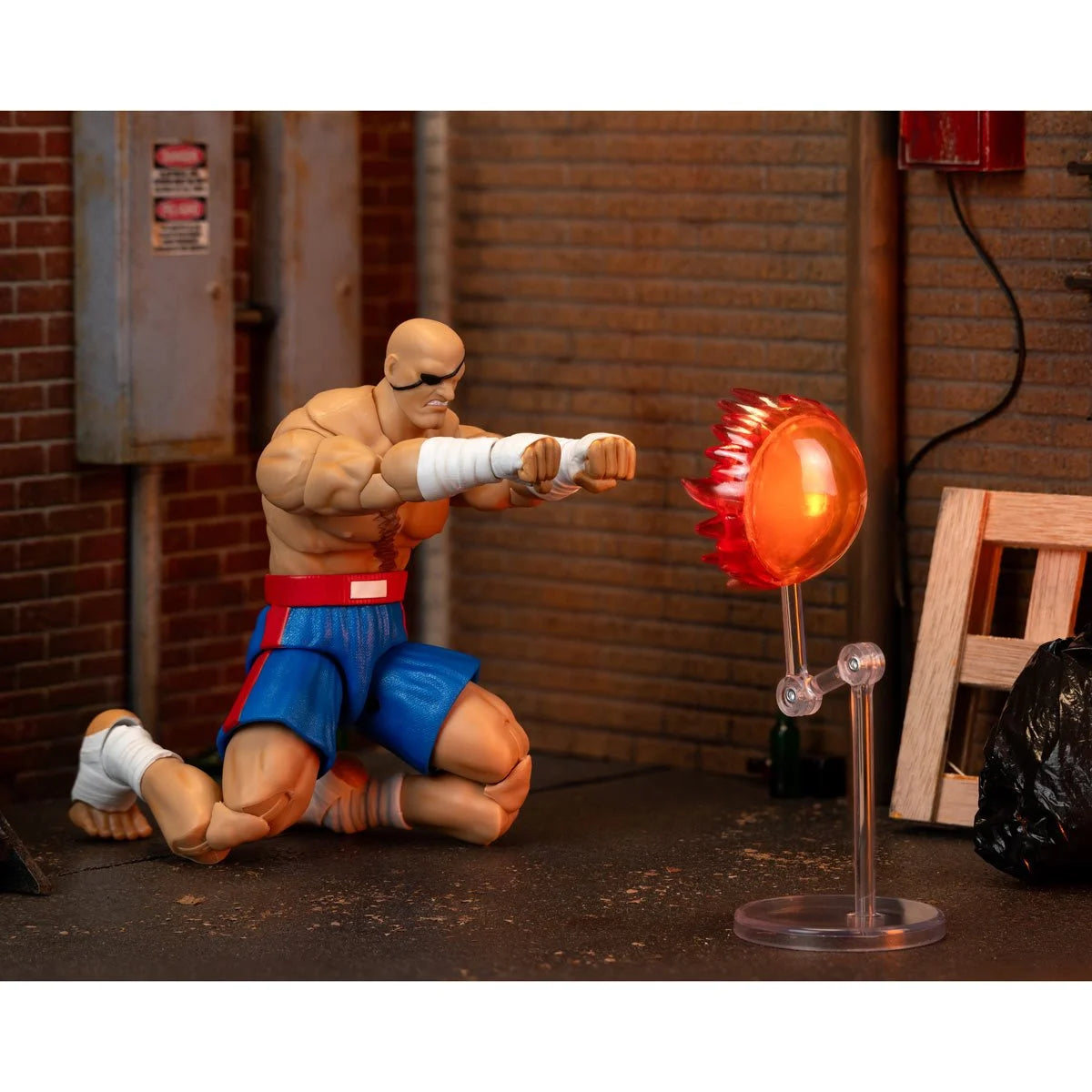 Street Fighter II Sagat Action Figure