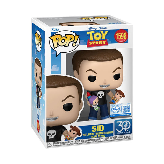 [Pre-Order] Pop! Disney: Toy Story 30th Anniversary Sid with Buzz Lightyear and Woody