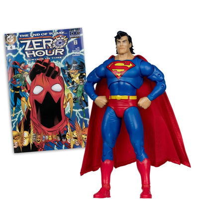 DC Direct Page Punchers Superman Zero Hour 7-Inch Scale Action Figure with Comic