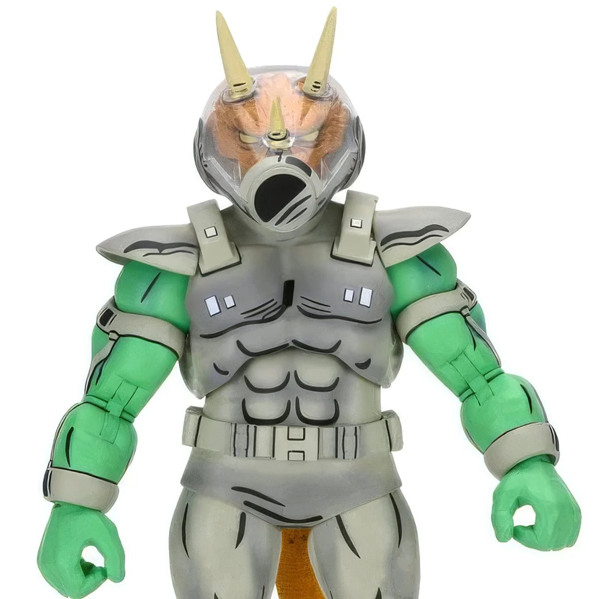 Teenage Mutant Ninja Turtles Mirage Comics Shock Commando Triceraton 7-Inch Scale Action Figure