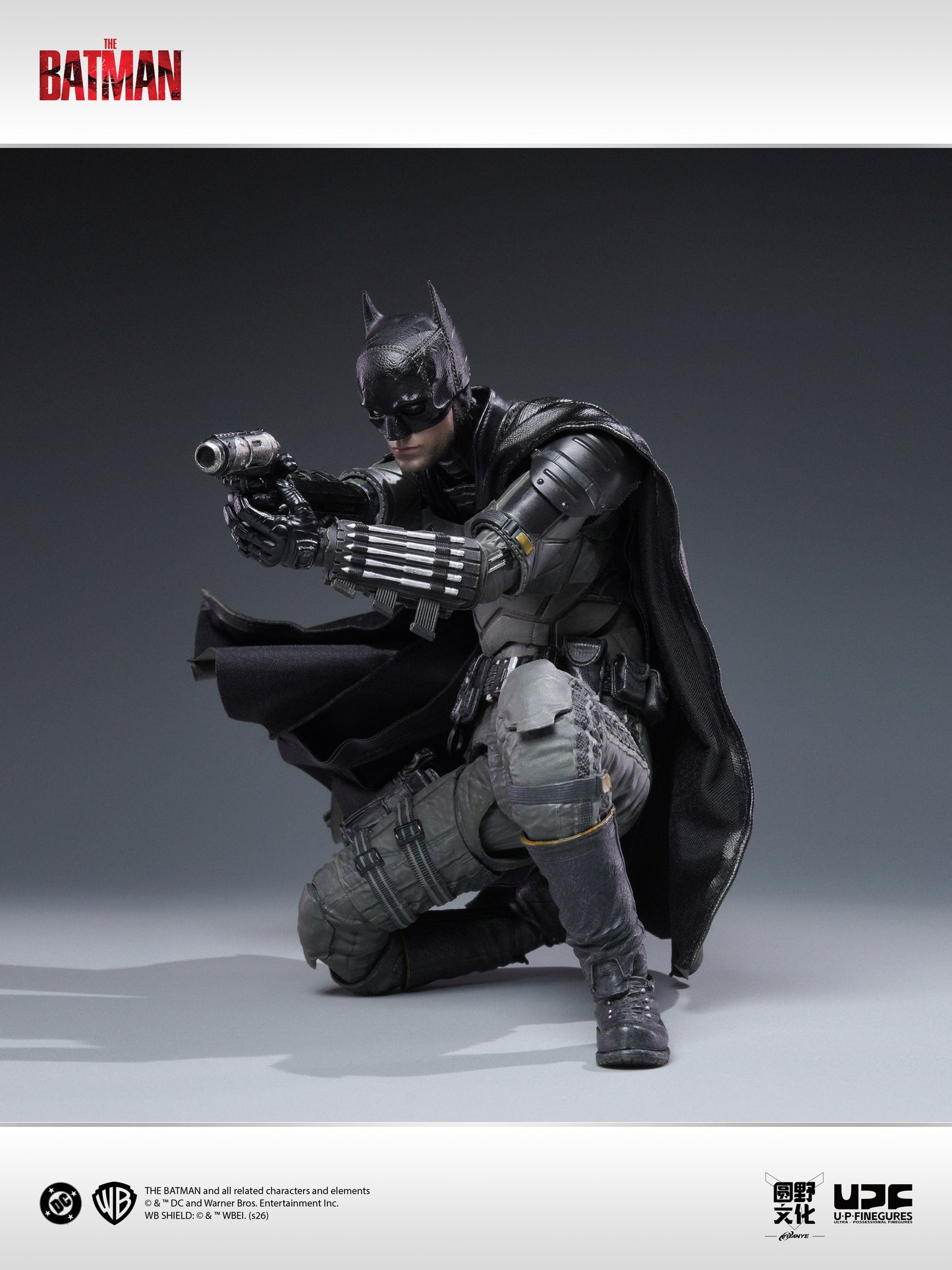 The Batman (2022) Batman 1/12 Action Figure