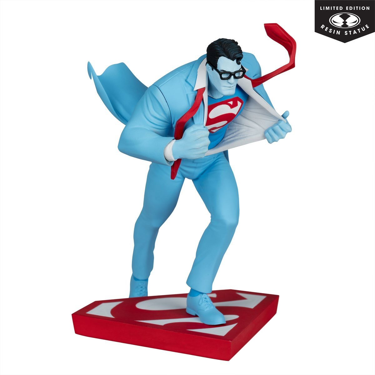 DC Direct Superman by Clayton Henry Superman Red and Blue 1:10 Scale Resin Statue