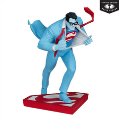 DC Direct Superman by Clayton Henry Superman Red and Blue 1:10 Scale Resin Statue