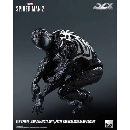 Marvel Spider-Man 2 Spider-Man Symbiote Suit Peter Parker Standard Edition DLX Action Figure
