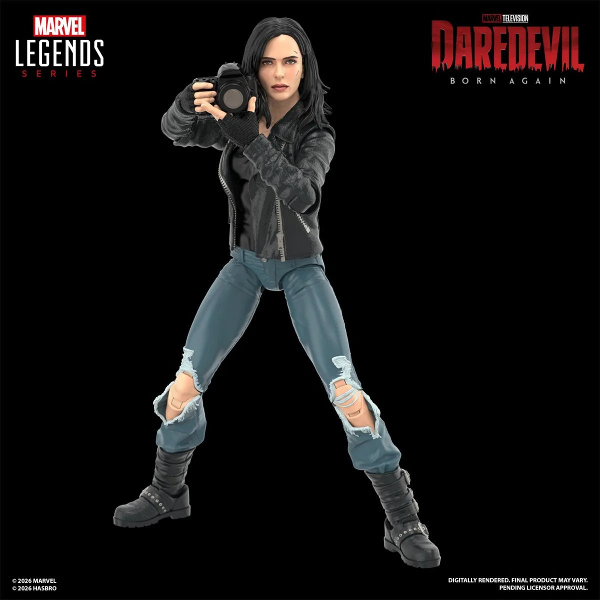 Daredevil: Born Again Marvel Legends Series Daredevil & Jessica Jones 6-Inch Action Figures