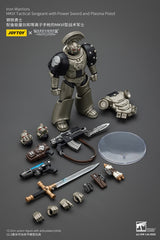 [Pre-Order] Warhammer The Horus Heresy Iron Warrior Tactical Sergeant with Sword 1:18 Scale Action Figure