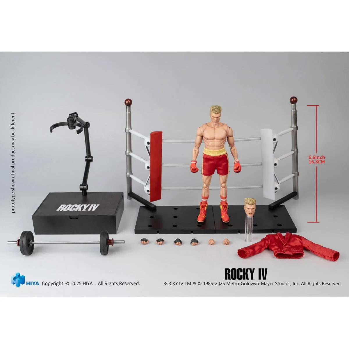 Rocky IV Ivan Drago Exquisite Super Series 1:12 Scale Action Figure