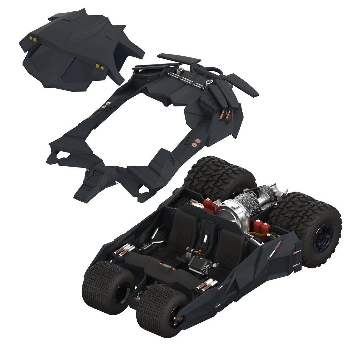 Batman Begins Super Cyborg Batmobile Tumbler (Full Color Ver.)
