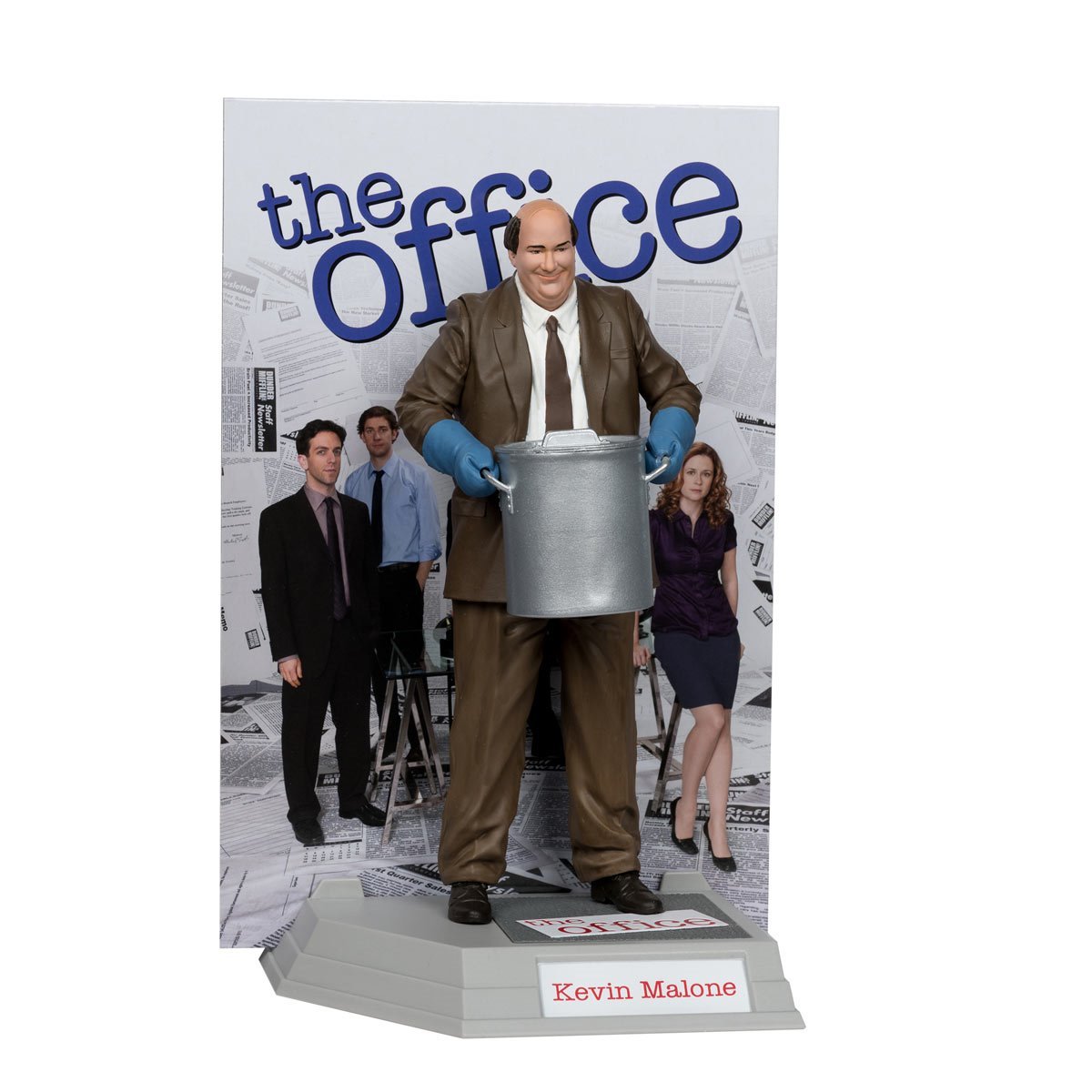 Movie Maniacs NBC Wave 3 The Office Kevin Malone 6-Inch Scale Posed Figure