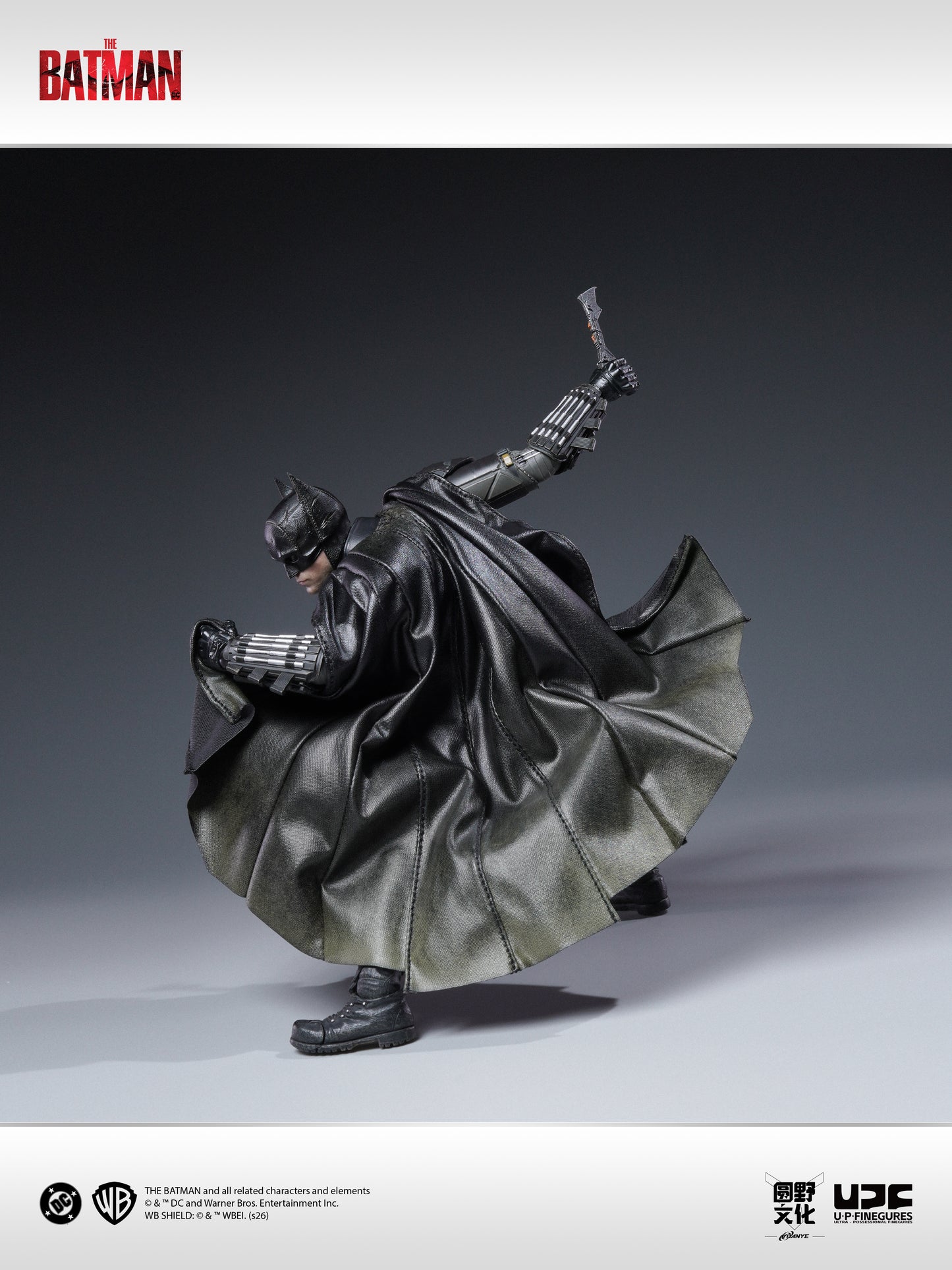 The Batman (2022) Batman 1/12 Action Figure