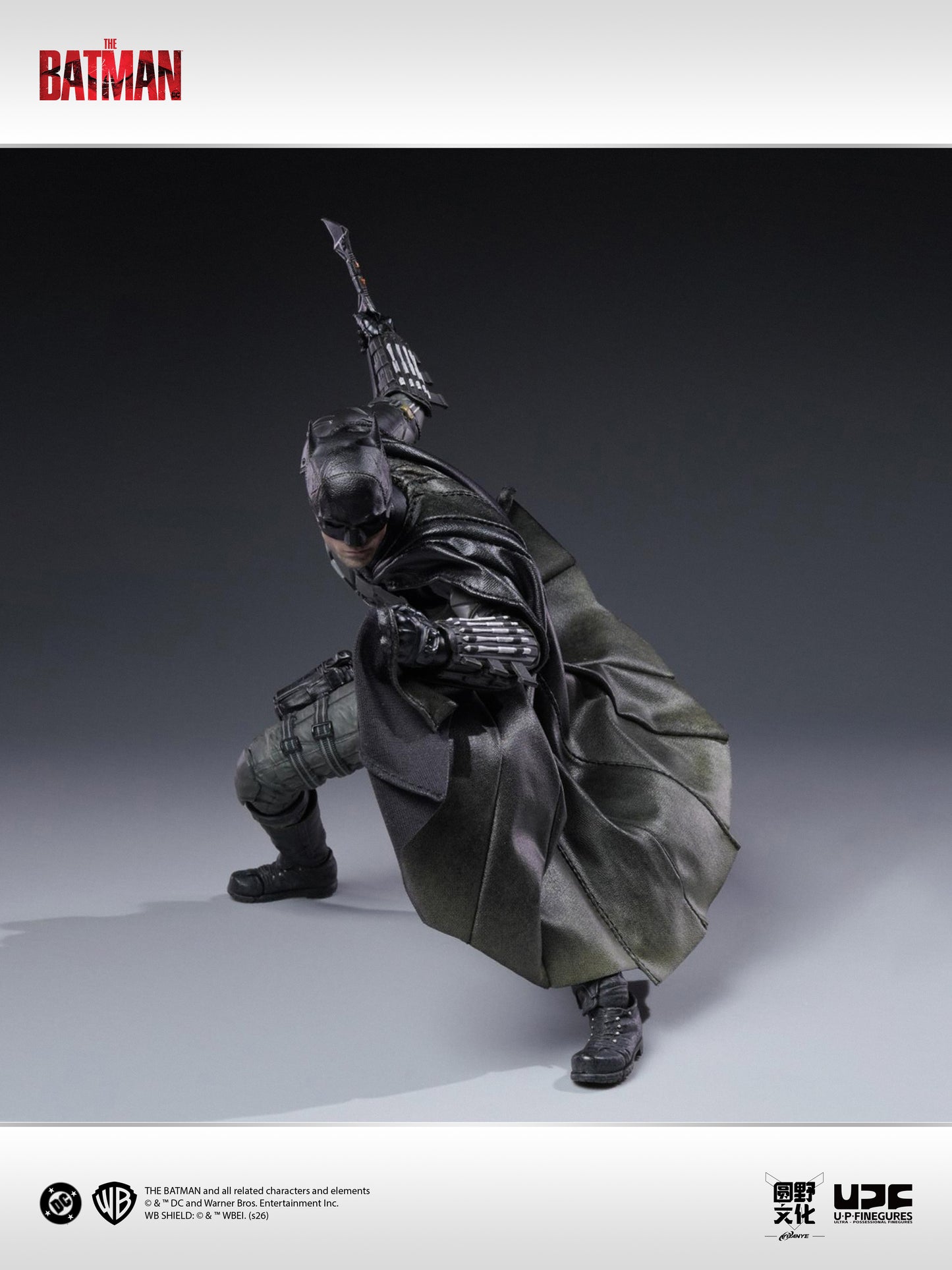 The Batman (2022) Batman 1/12 Action Figure