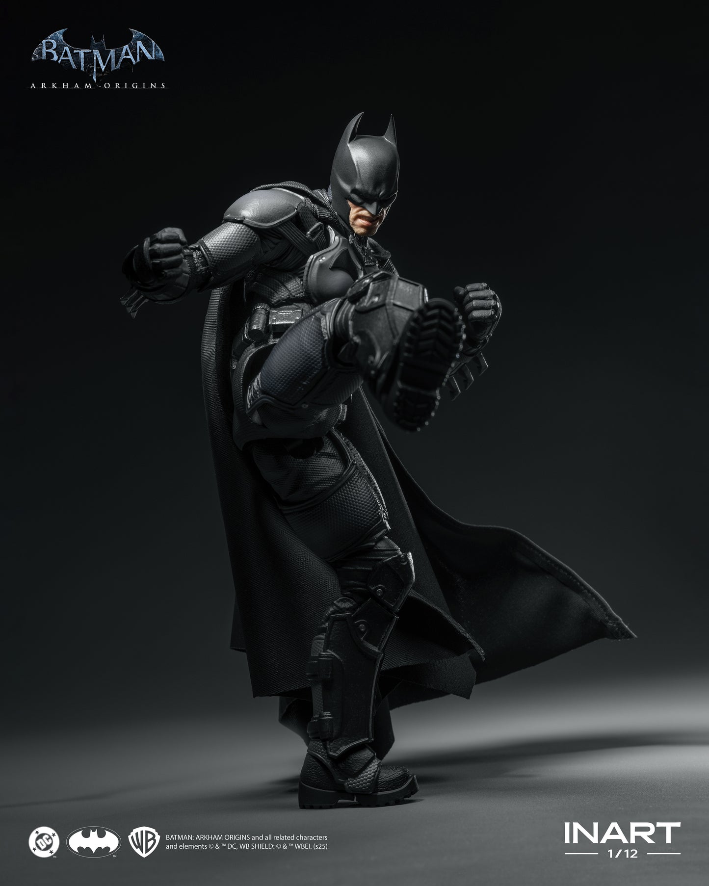 INART Arkham Origins Batman 1/12 Action Figure