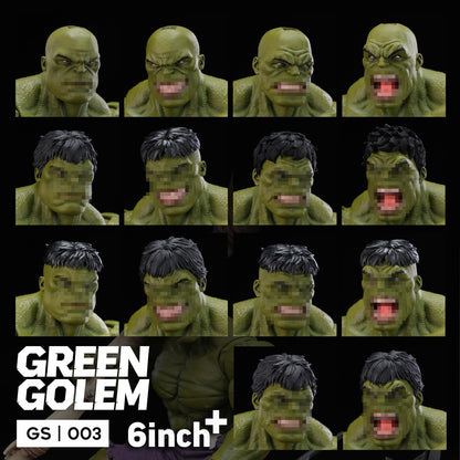 6Inch+ Green Golem GS003 1/12 Action Figure