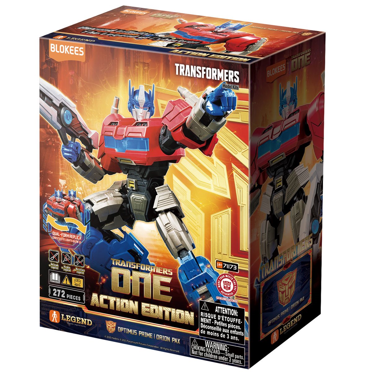 Transformers One Optimus Prime Action Edition Model Kit