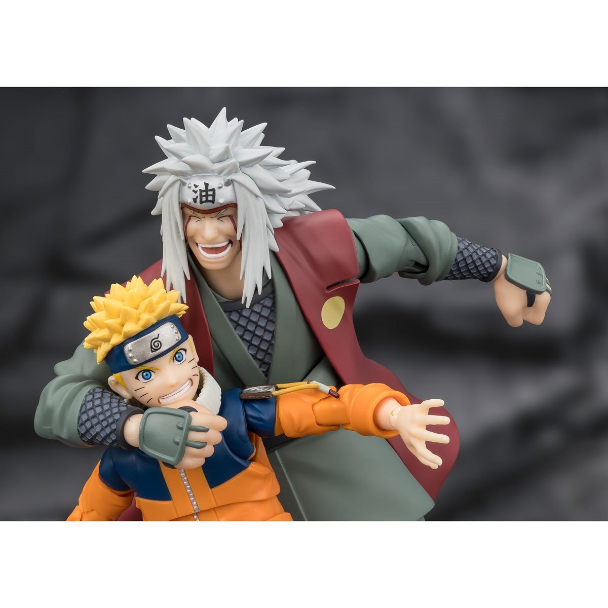 Naruto Jiraiya Hidden Leaf Heroic Master Sage Mode Set S.H.Figuarts Action Figure
