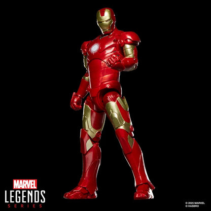 Iron Man Marvel Legends A-List Iron Man Mark III 6-Inch Action Figure