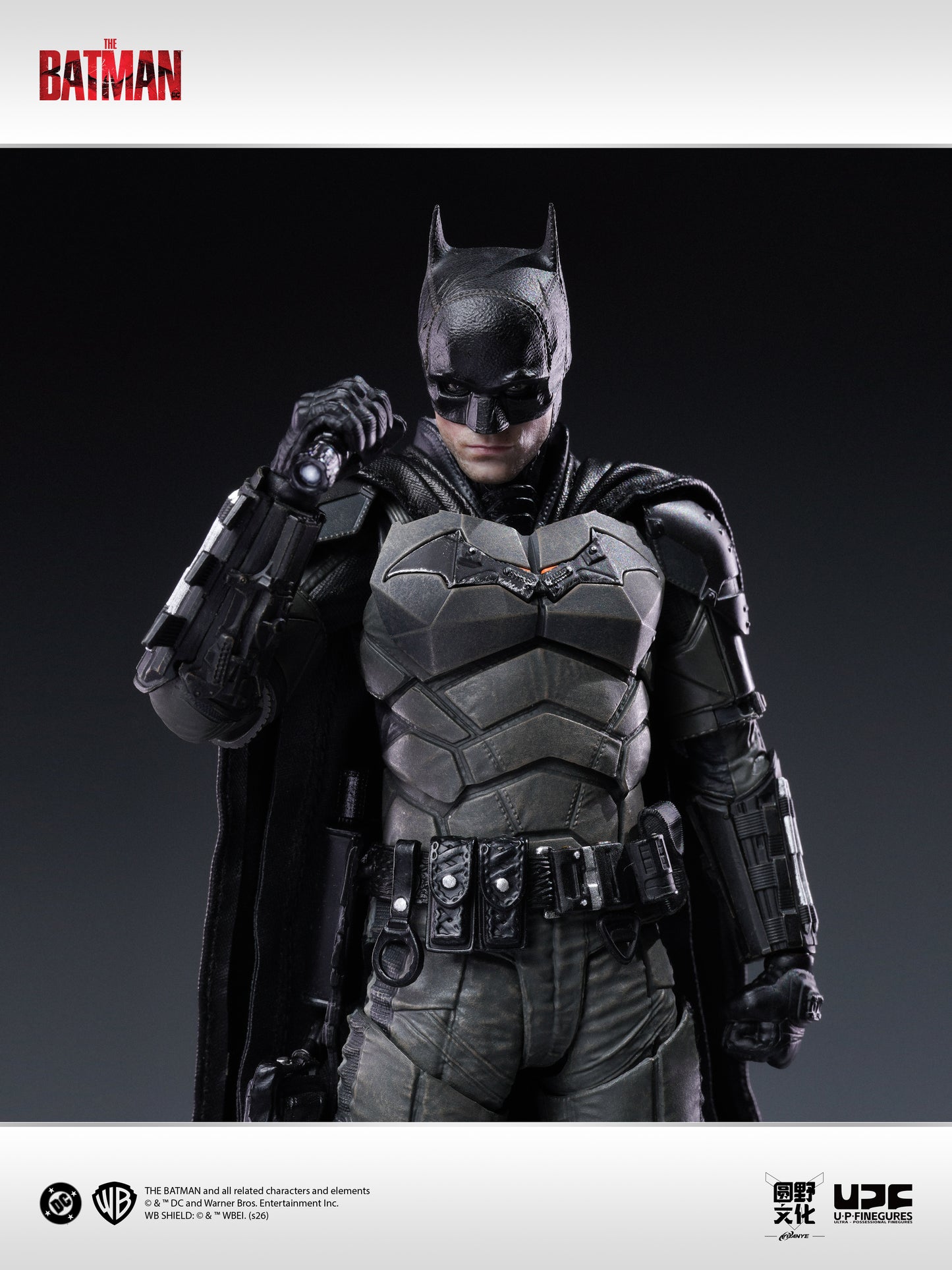 The Batman (2022) Batman 1/12 Action Figure