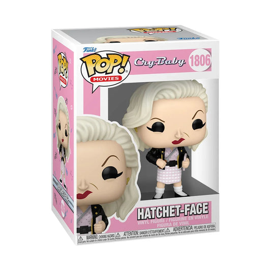 [Pre-Order] Pop! Movies: Cry - Baby 35th Anniversary Hatchet - Face