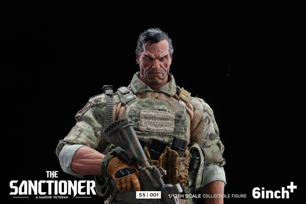 6Inch+ The Sanctioner SS001 1/12 Action Figure